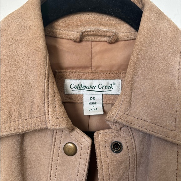 VINTAGE Coldwater Creek Leather Jacket - Picture 5 of 8